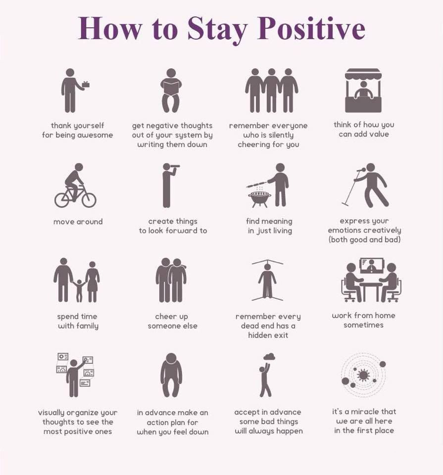 How to stay positive